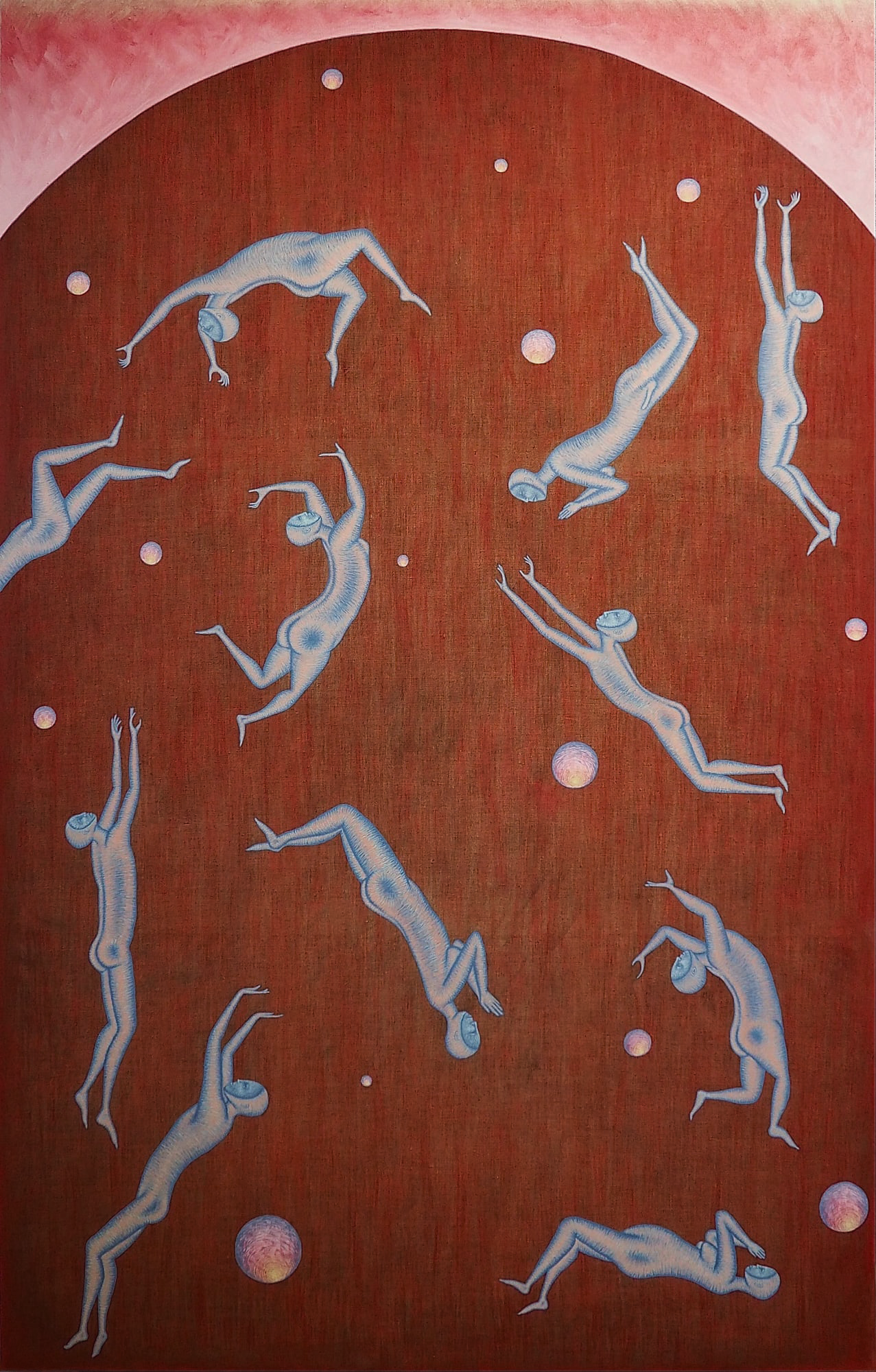 Lukewarm, 2024, 84in x 54in